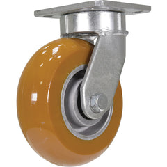 6 × 2 Kingpinless Swivel Caster W/Ultra Wheel - Exact Tooling