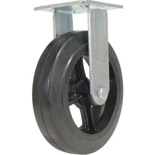 8 × 2 Mold On Rubber Rigid Caster - Exact Tooling