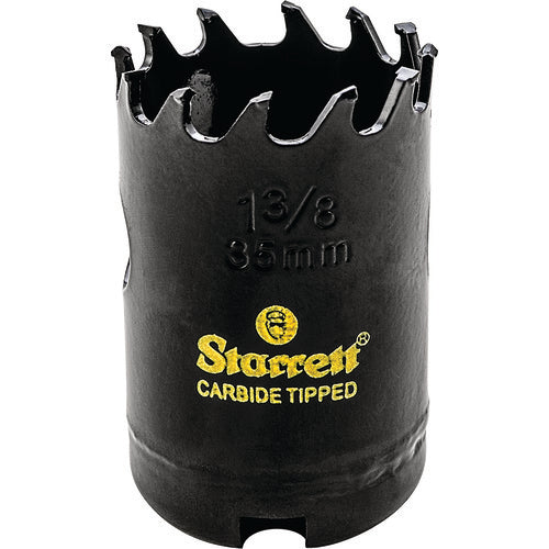 ‎1-3/8″ Carbide Tipped Hole Saw - Starrett - Exact Tooling