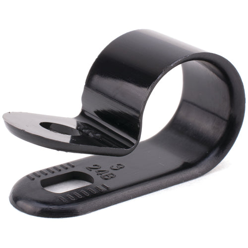 1/2 CLAMP BLACK 100/BAG - Exact Tooling