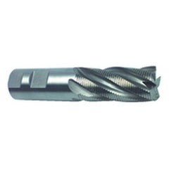 1-1/2" Dia. - 4-1/2" OAL - Fine Pitch-Cobalt-TiAlN- Roughing SE EM - 6 FL - Exact Tooling