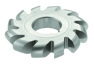 7/16 Radius - 6 x 7/8 x 1-1/4 - HSS - Convex Milling Cutter - Large Diameter - 14T - Uncoated - Exact Tooling