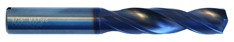 5.5mm Cyclone XD Coolant Stub HP Drill ALtimaÂ® Plus Coated - Exact Tooling
