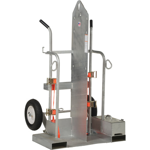 Galvanized Welding Torch Cart 500 lb - Exact Tooling