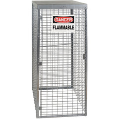 Vertical Cylinder Storage-Galv 30.5 × 30.5 - Exact Tooling