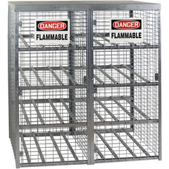 Horizontal Cylinder Storage-Galv 29 × 58 - Exact Tooling