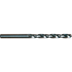 #40 Dia. × 0.098″ Shank × 1″ Flute Length × 2″ OAL, 118°, TiAlN, 2 Flute, External Coolant, Straight Solid Carbide Drill - Exact Tooling