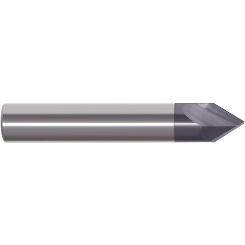 1/8″ Cutting Dia. 1/8″Shank Dia, 2 Flute, 60 Degrees, Carbide Chamfer Mill Series/List #5997T - Exact Tooling