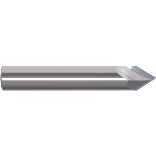 1/8″ Cutting Dia. 1/8″Shank Dia, 2 Flute, 60 Degrees, Carbide Chamfer Mill Series/List #5997 - Exact Tooling