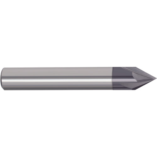 1/8″ Cutting Dia. 1/8″Shank Dia, 4 Flute, 60 Degrees, Carbide Chamfer Mill Series/List #5997T - Exact Tooling
