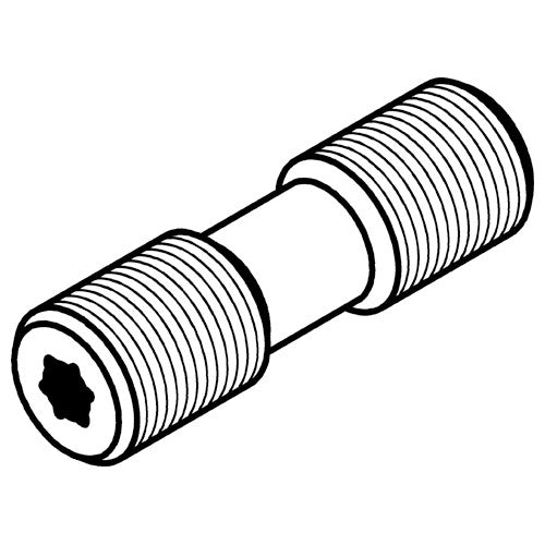 STCM38 DOUBLE SET SCREW M5X0.8 STCM38 - Exact Tooling