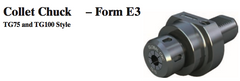 VDI Collet Chuck - Form E3 (TG75 Style) - Part #: CNC86 53.60100TG - Exact Tooling