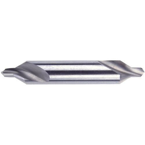 #3 × 2″ OAL HSS Plain Combined Drill and Countersink Bright Series/List #495 - Exact Tooling