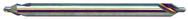 #1 x 4 OAL 60° Carbide Center Drill-Long - Exact Tooling