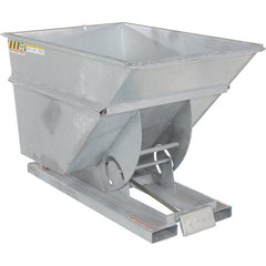 Self-Dump Hopper Hd 1 Cu Yd 6K Galvanize - Exact Tooling