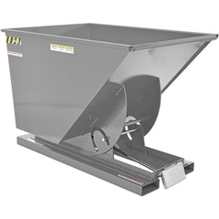 Self-Dump Hopper Md 1 Cu Yd 4K Machine Gray - Exact Tooling