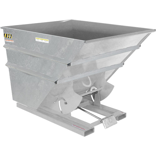 Self-Dump Hopper Hd 2 Cu Yd 6K Galv - Exact Tooling