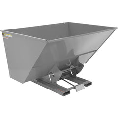 Self-Dump Hopper Hd 3 Cu Yd 6K Machine Gray - Exact Tooling