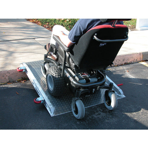 Roll-O-Wheel Curb Wheelchair Ramp 48″ - Exact Tooling