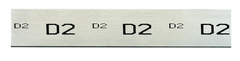 1 x 1 x 36 - High Carbon, High Chromium Precision Ground Flat Stock - Exact Tooling