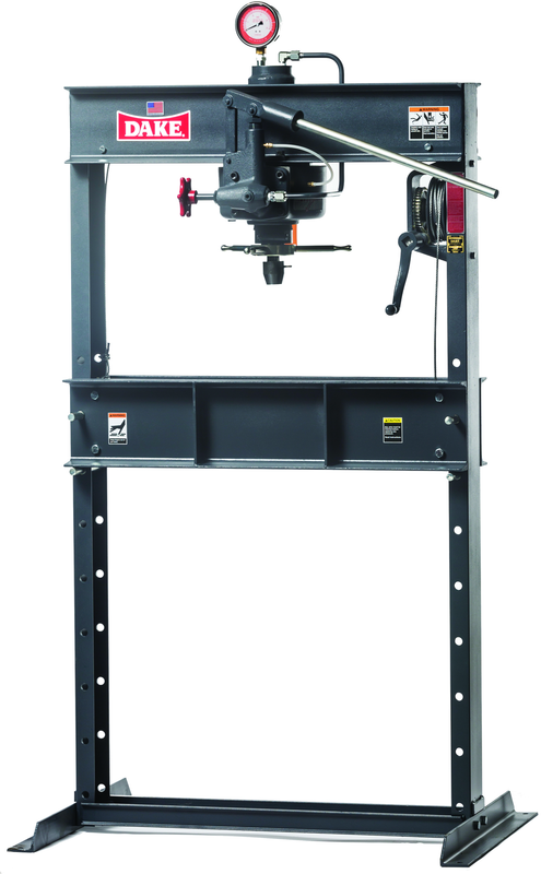 Hand Operated Hydraulic Press - 25H - 25 Ton Capacity - Exact Tooling