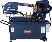 Horizontal Bandsaw - SE 912 - 9 x 12'' Capacity, 1HP, 110V 1PH Motor - Exact Tooling