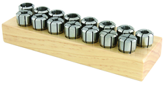DA100 8 Piece Collet Set - Range: 1/8" - 9/16" by 16th - Exact Tooling