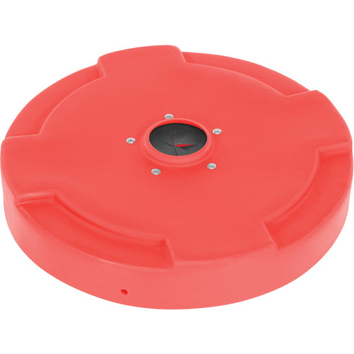 Drum Recyc Lid Flap 55 Gal(Closed) Red - Exact Tooling