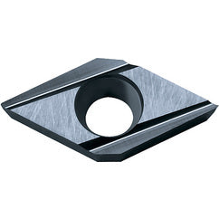 DCET 32505 MF-JSF PR1225, 0.0079″ Corner Radius, 5/32″ Thick, 3/8″ Inscribed Circle, MEGACOAT, Diamond, Turning Indexable Insert - Exact Tooling
