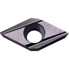 DCET 3251 J PR1705, 1/64″ Corner Radius, 5/32″ Thick, 3/8″ Inscribed Circle, MEGACOAT NANO PLUS, 55 Degree Diamond, Turning Indexable Insert