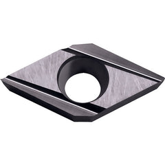 DCET 3251 J PR1725, 1/64″ Corner Radius, 5/32″ Thick, 3/8″ Inscribed Circle, MEGACOAT NANO PLUS, 55 Degree Diamond, Turning Indexable Insert