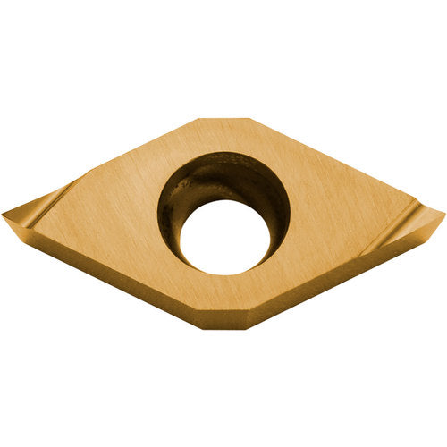 DCET 32505 F PV720, 0.008″ Corner Radius, 5/32″ Thick, 3/8″ Inscribed Circle, TiCN (MEGACOAT NANO), 55 Degree Diamond, Turning Indexable Insert