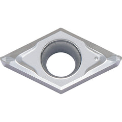 DCGT 32505 AP KW10, 0.008″ Corner Radius, 5/32″ Thick, 3/8″ Inscribed Circle, WC/Co, 55 Degree Diamond, Turning Indexable Insert