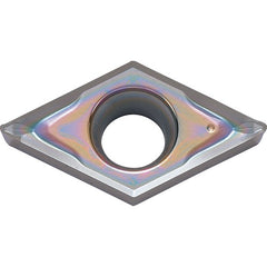 DCGT 21505 AP PDL010, 0.008″ Corner Radius, 3/32″ Thick, 1/4″ Inscribed Circle, C, 55 Degree Diamond, Turning Indexable Insert