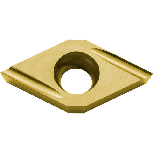 DCGT 21502 U PV710, 0.004″ Corner Radius, 3/32″ Thick, 1/4″ Inscribed Circle, TiCN (MEGACOAT NANO), 55 Degree Diamond, Turning Indexable Insert