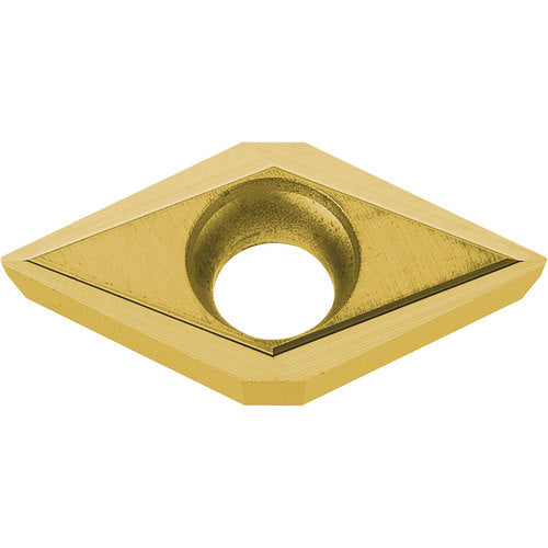 DCGT 2151 PV7020, 1/64″ Corner Radius, 3/32″ Thick, 1/4″ Inscribed Circle, TiAlN/TiN, 55 Degree Diamond, Turning Indexable Insert