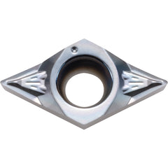 DCGT 32505 SKS PR1705, 0.008″ Corner Radius, 5/32″ Thick, 3/8″ Inscribed Circle, MEGACOAT NANO PLUS, 55 Degree Diamond, Turning Indexable Insert