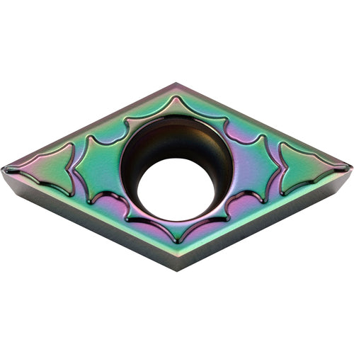 DCGT 32505 MP-CF PDL025, 0.0079″ Corner Radius, 5/32″ Thick, 3/8″ Inscribed Circle, C, Diamond, Turning Indexable Insert - Exact Tooling