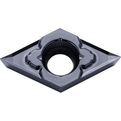 DCGT 32505 CK PR1725, 0.008″ Corner Radius, 5/32″ Thick, 3/8″ Inscribed Circle, MEGACOAT NANO PLUS, 55 Degree Diamond, Turning Indexable Insert