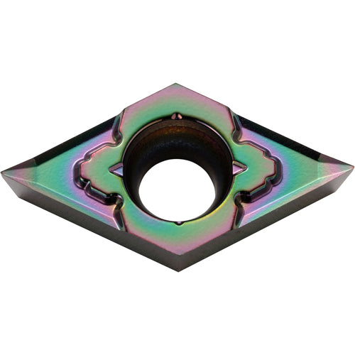 DCGT 32505 CK PDL010, 0.008″ Corner Radius, 5/32″ Thick, 3/8″ Inscribed Circle, C, 55 Degree Diamond, Turning Indexable Insert