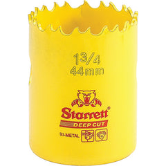 ‎1-3/4″ HSS Deep Cut Hole Saw - Starrett - Exact Tooling