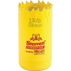 ‎1-3/8″ HSS Deep Cut Hole Saw - Starrett - Exact Tooling