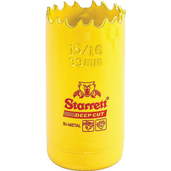 ‎1-5/16″ HSS Deep Cut Hole Saw - Starrett - Exact Tooling