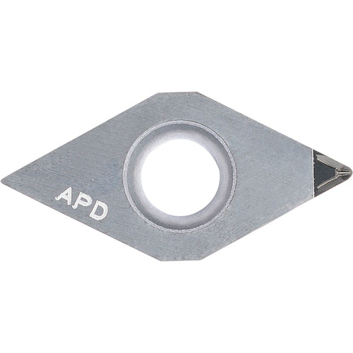 DCMT 3252 AP KPD001, 1/32″ Corner Radius, 5/32″ Thick, 3/8″ Inscribed Circle, 55 Degree Diamond, Turning Indexable Insert