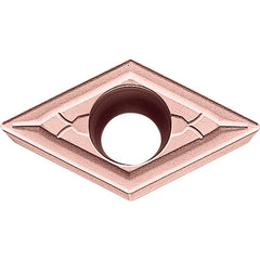 DCMT 3252 GK CA315, 1/32″ Corner Radius, 5/32″ Thick, 3/8″ Inscribed Circle, TiCnulll2O3/Ti, Diamond, Turning Indexable Insert