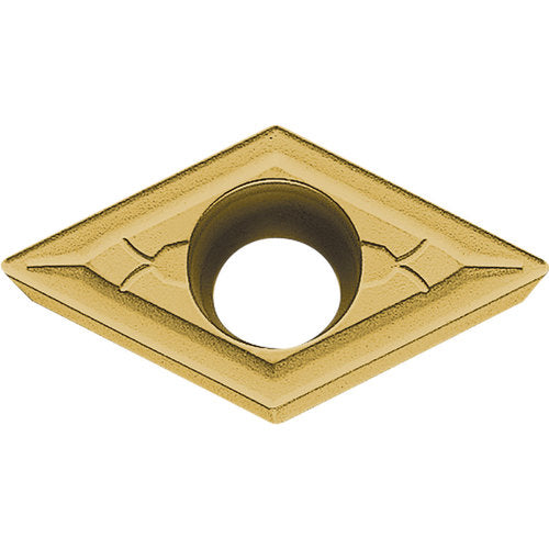 DCMT 3252 GK CA025P, 1/32″ Corner Radius, 5/32″ Thick, 3/8″ Inscribed Circle, TiCl2O3/TiN, 55 Degree Diamond, Turning Indexable Insert