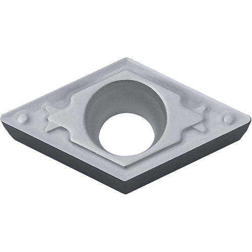 DCMT 2152 HQ CA6525, 1/32″ Corner Radius, 3/32″ Thick, 1/4″ Inscribed Circle, TiCnulll2O3/TiN, Diamond, Turning Indexable Insert