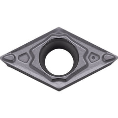 DCMT 3251 MQ PR1125, 1/64″ Corner Radius, 5/32″ Thick, 3/8″ Inscribed Circle, TiAlN, 55 Degree Diamond, Turning Indexable Insert
