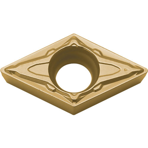 DCMT 3252 PP PV730, 1/32″ Corner Radius, 5/32″ Thick, 3/8″ Inscribed Circle, TiAlN/TiN, 55 Degree Diamond, Turning Indexable Insert
