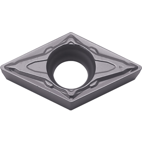 DCMT 3252 PP PR1725, 1/32″ Corner Radius, 5/32″ Thick, 3/8″ Inscribed Circle, MEGACOAT NANO PLUS, 55 Degree Diamond, Turning Indexable Insert